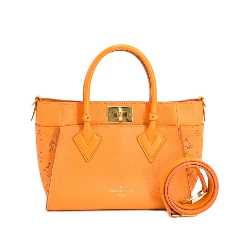 Louis Vuitton On My Side Handbag Orange